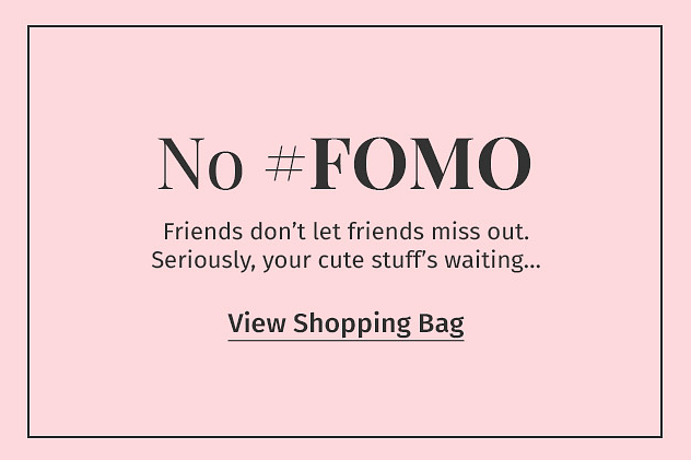 Example of an email raising urgency using FOMO
