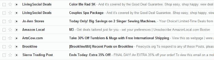 Creative email subject lines
